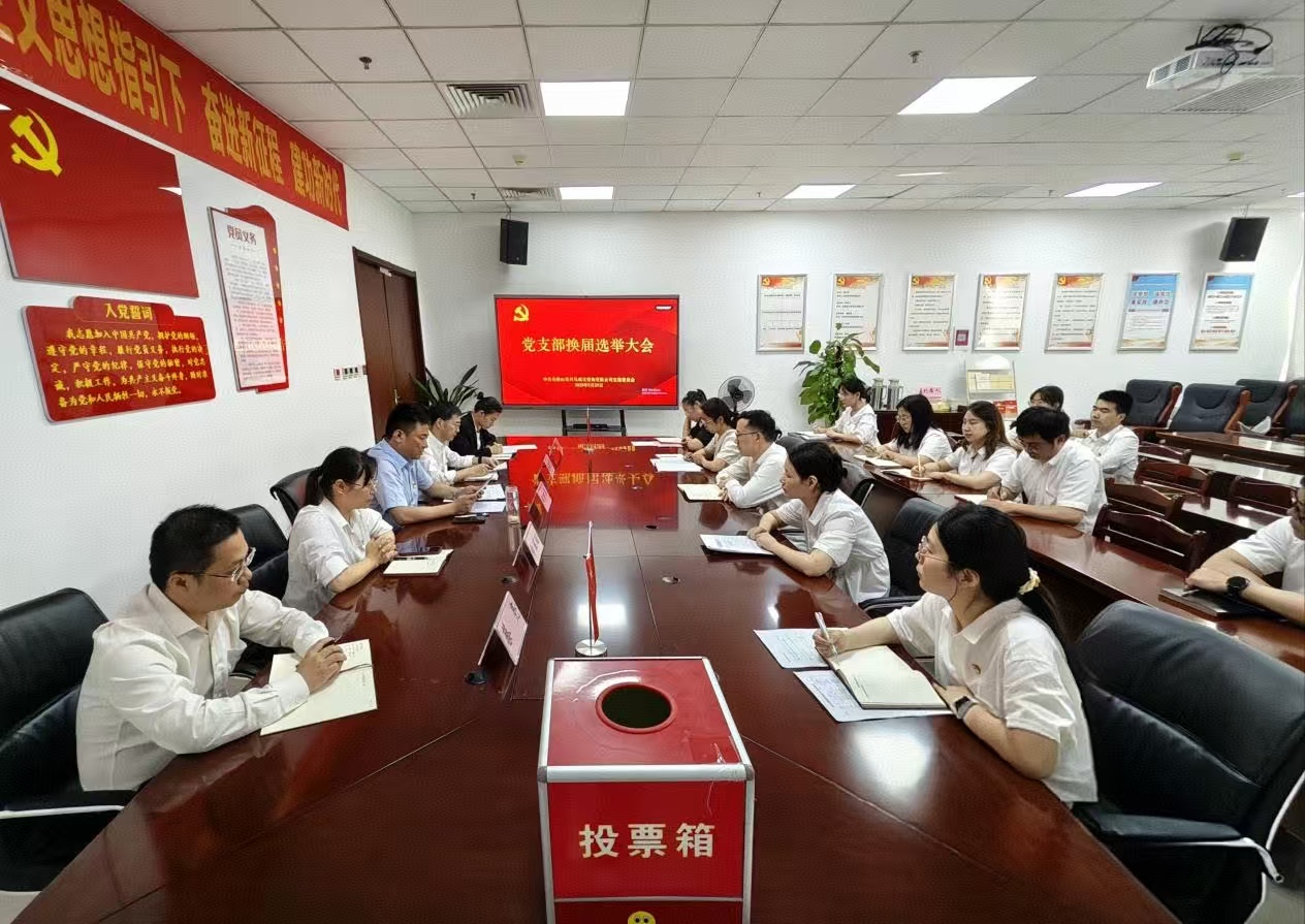 Z6尊龙凯时公司召开党支部换届选举大会